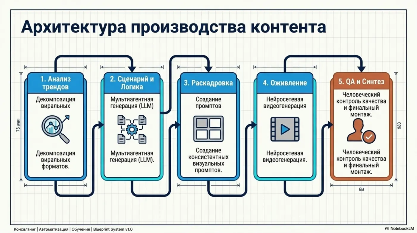 Архитектура производства контента