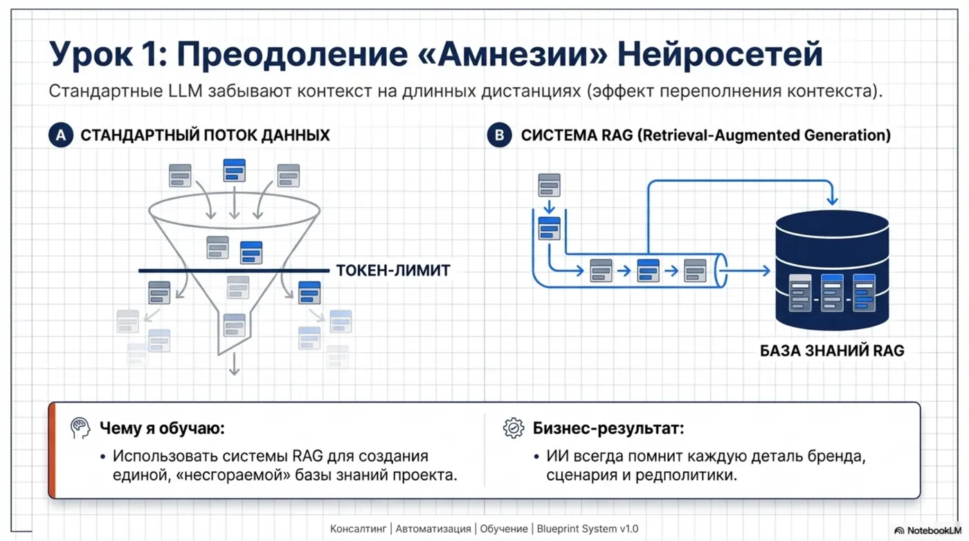 Урок 1: Преодоление Амнезии Нейросетей